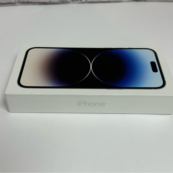 Apple iPhone 14 Pro Max "Silver" EMPTY BOX ONLY with Stickers NO PHONE BOX ONLY - Picture 6 of 8